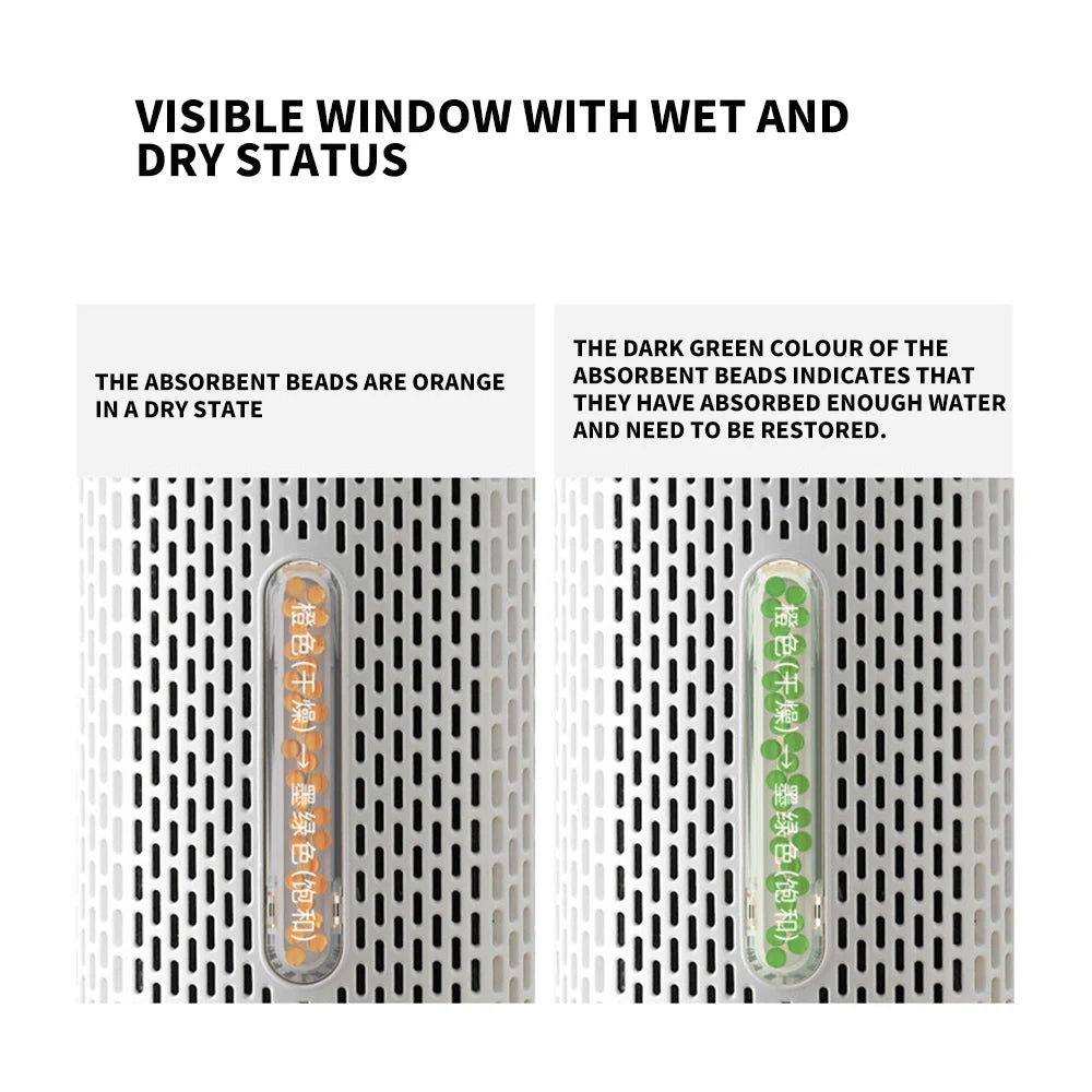 Recyklovatelný mini odvlhčovač