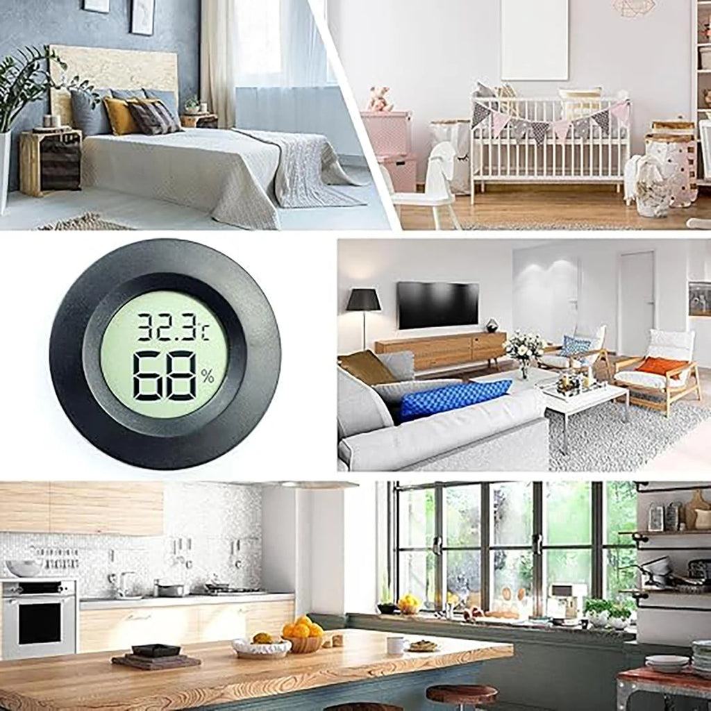 mini LCD digitální teploměr a vlhkoměr