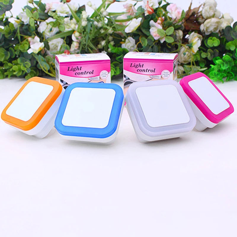 Bezdrátové LED noční světlo se senzorem Mini EU/US zástrčka Noční světla